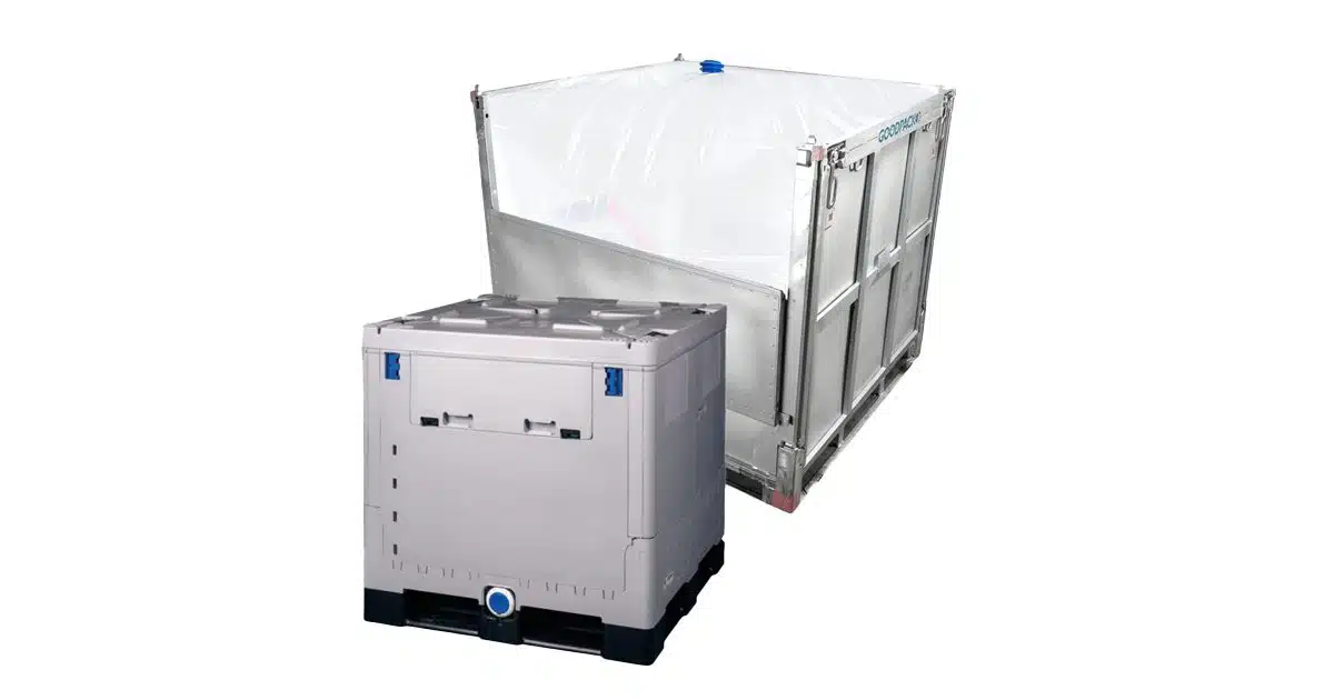 Why are IBC liners used for juice and beverage concentrates?